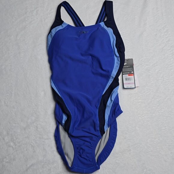 1244 NWT Speedo Women's Quantum Fusion One Piece Swimsuit - Picture 3 of 6
